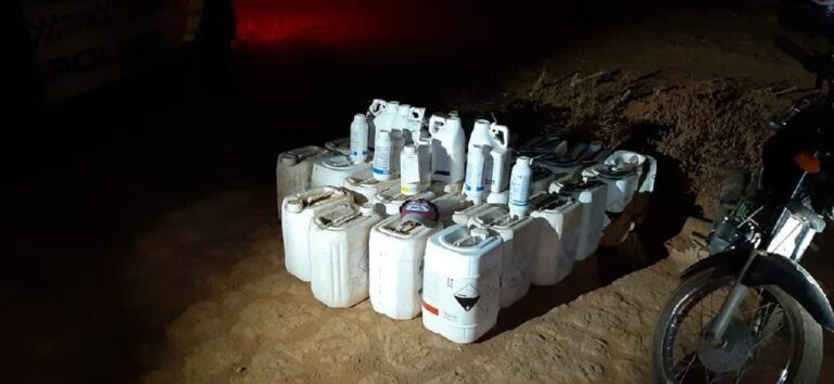 Quadrilha é flagrada no momento em que furtava defensivos agrícolas