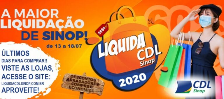 Últimos dias da Liquida CDL Sinop