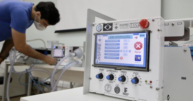 Anvisa libera produção do ventilador pulmonar da USP após cinco meses do anúncio do projeto