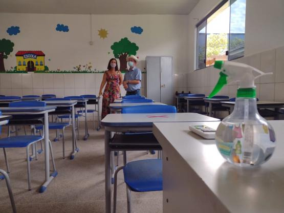 Sinop: Aulas retornam de forma hibrida no dia 22 de fevereiro