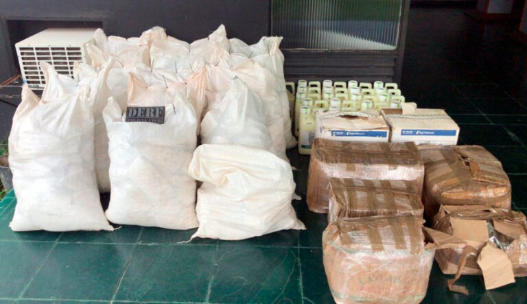 Derf realiza apreensão de 500 quilos de defensivos Agrícolas