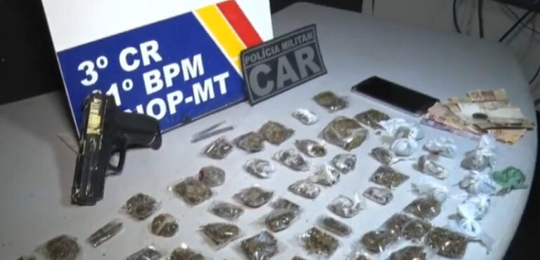 Polícia apreende mais de  70 porções de substância análoga a maconha
