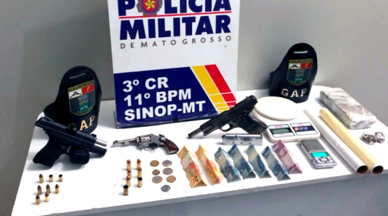 Sinop: Três jovens morrem após serem baleados por militares