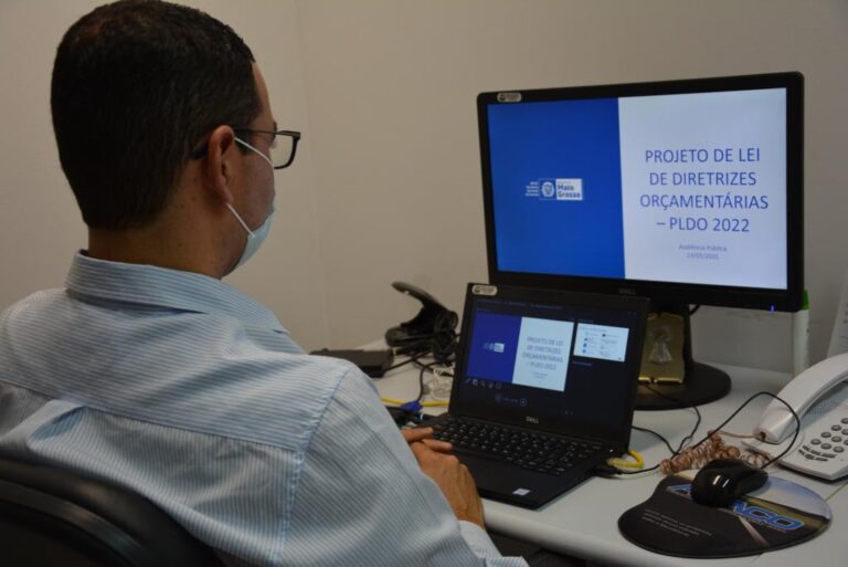 Diretrizes para orçamento de 2022 são apresentadas à sociedade durante audiência pública
