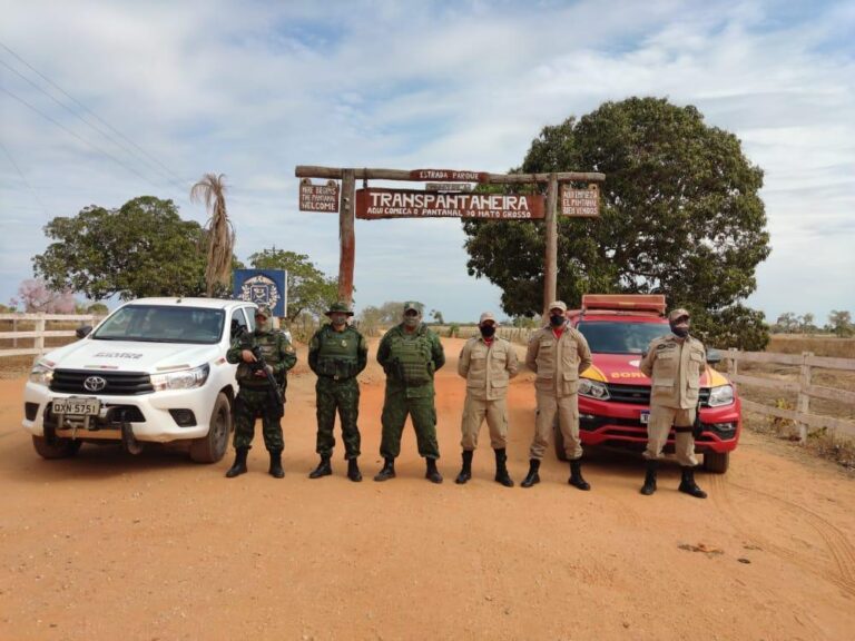 Operação Integrada combate incêndios florestais e outros crimes ambientais em Poconé