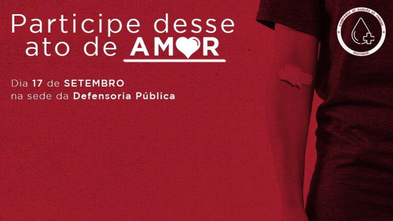 Experiência pessoal fez servidora buscar parceria entre Defensoria e Hemocentro