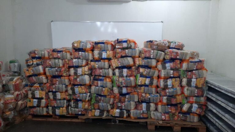 Setasc envia cestas básicas e cobertores a famílias de municípos afetados pelas chuvas