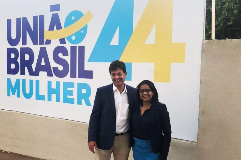 UNIÃO BRASIL Ao lado de Gisela, Mandetta defende as mulheres na política em visita a Cuiabá