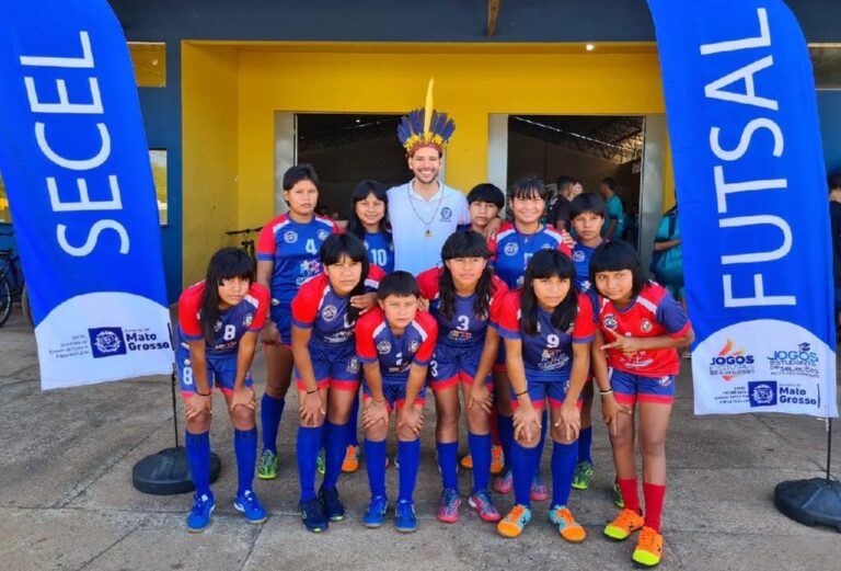Equipe indígena xavante se destaca nos Jogos Escolares Mato-grossenses
