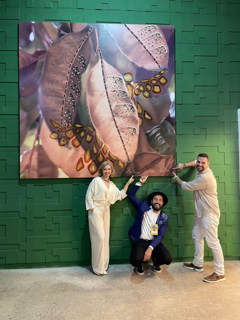 HOJE Sábado tem leilão beneficente de um quadro exclusivo feito por três artistas para 7ª Iluminare