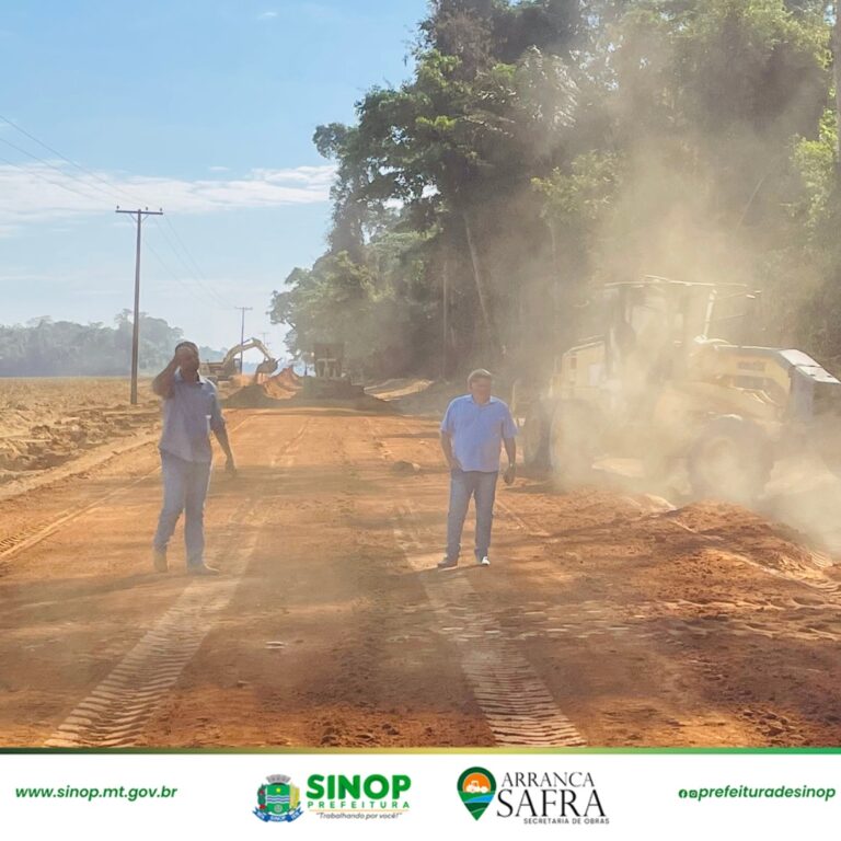Estrada Selma é levantada e recuperada com avanço do Programa Arranca Safra