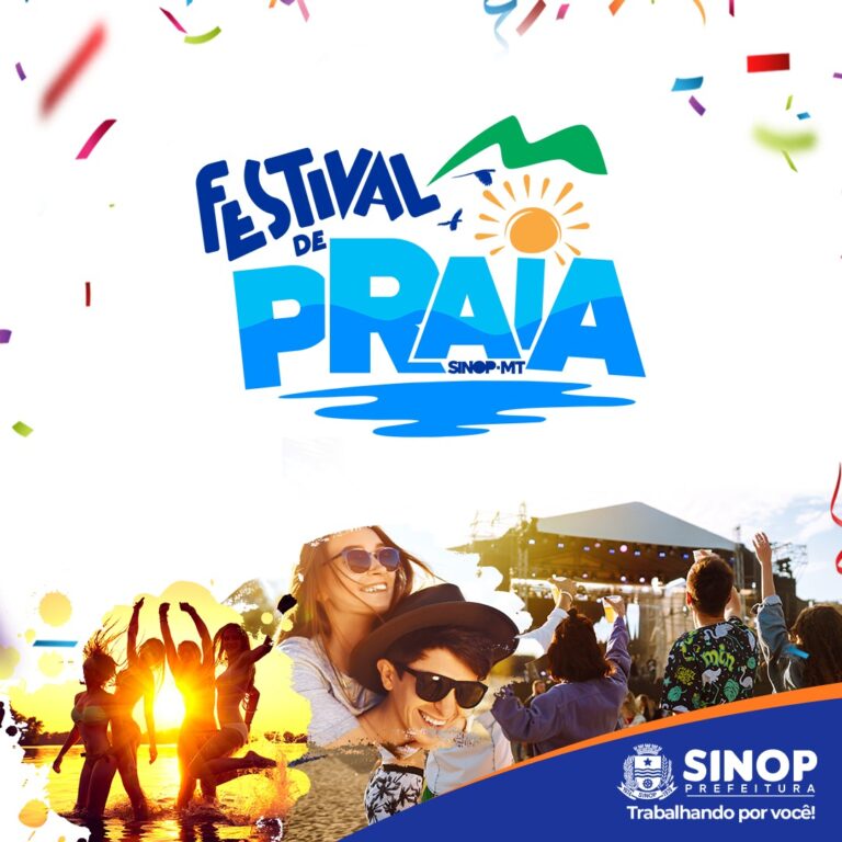 Festival de Praia terá normas de participação; confira