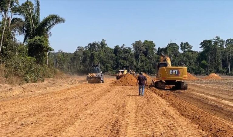 Secretaria de Obras recupera Estrada Leonilda na 10ª etapa do Programa Arranca Safra