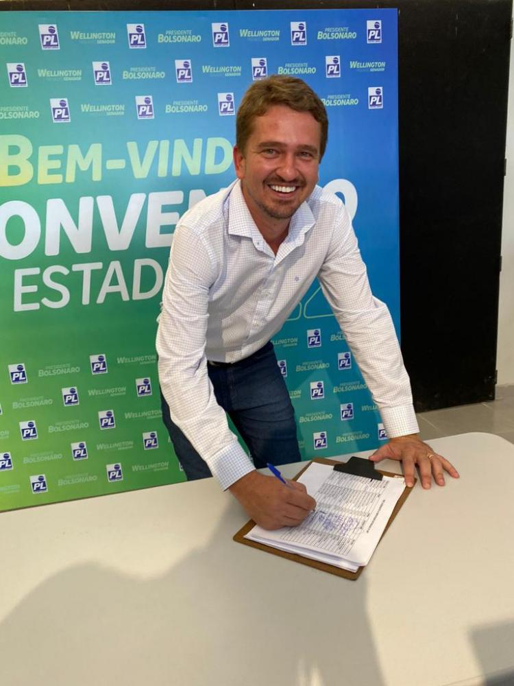 PL oficializa candidatura de vereador Norberto Júnior para deputado estadual