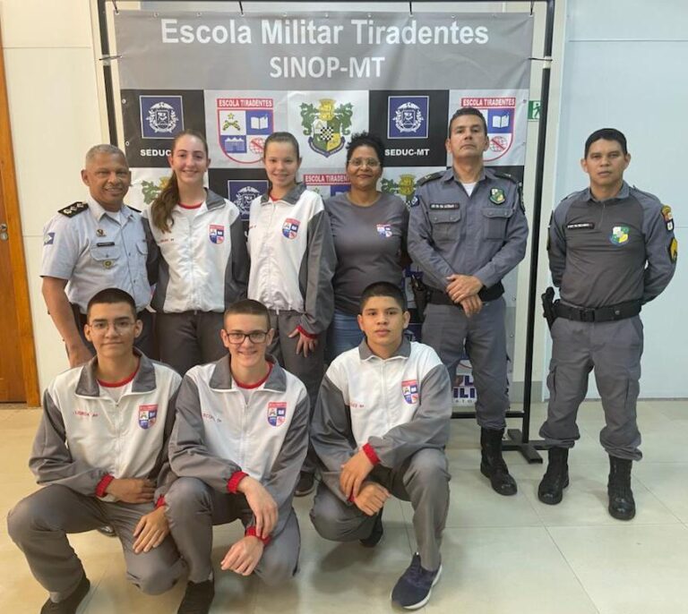 Em parceria com secretaria, escola militar promove arrecadação de lixos eletrônicos