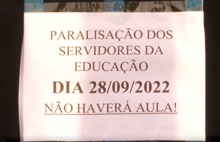 Funcionários paralisam atividades em 92 escolas estaduais de MT