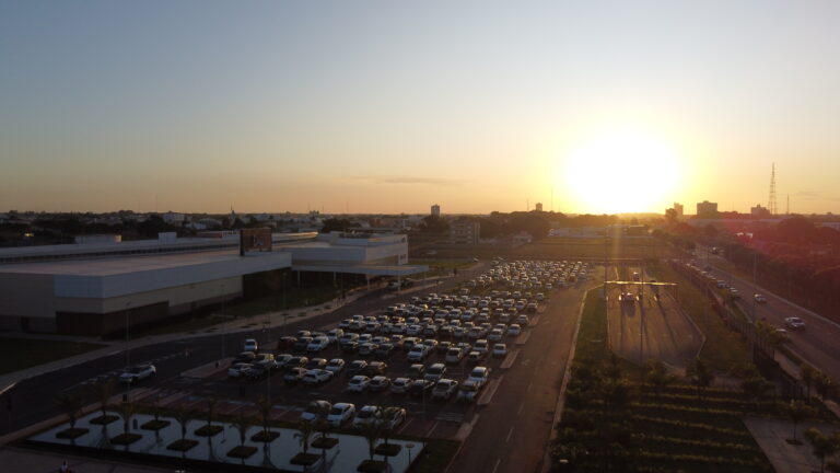 Shopping Sinop instala telão de 3 metros para exibir a Copa do Mundo