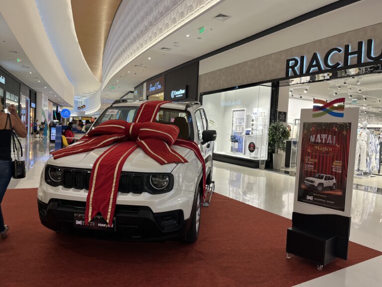 Sorteio de Natal: Compras no Shopping Sinop pode render um Jeep Renegade