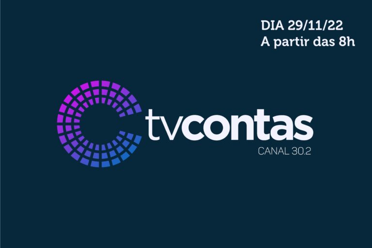 TV Contas (Canal 30.2) vai ao ar na próxima terça-feira, com participação ao vivo de conselheiros