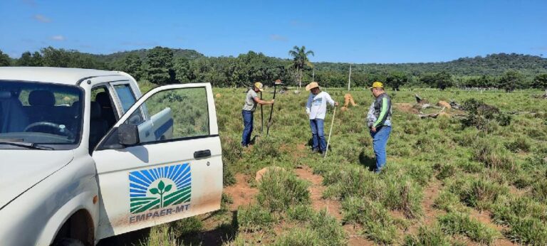 “Diagnóstico do solo pela amostragem é primordial para bons resultados do cultivo”, explica agrônomo da Empaer-MT