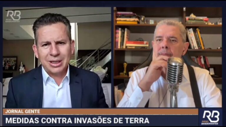 Na imprensa nacional, governador destaca trabalho preventivo contra invasões de terra em MT
