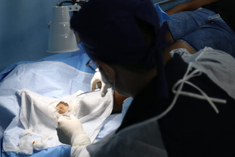 Dona de casa faz cirurgia para curar ferida necrosada no pé durante 16ª Edição do Ribeirinho Cidadão