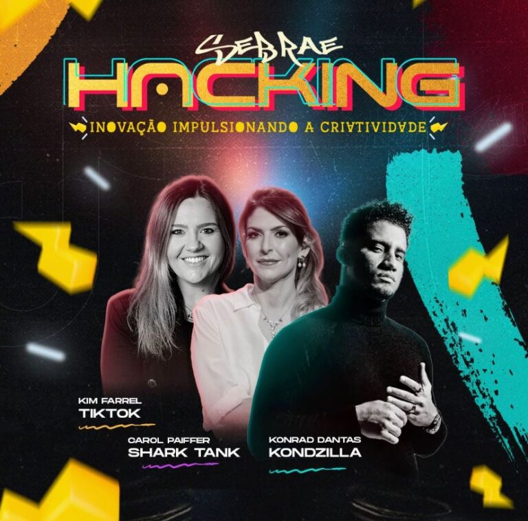 Sebrae Hacking 2023 vai reunir grandes nomes da inovação e da economia criativa