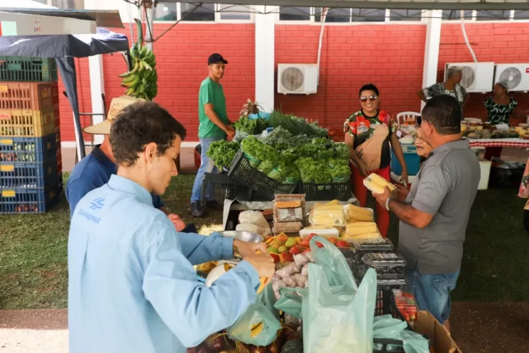 Feira de agricultura familiar é realizada em Várzea Grande (MT)