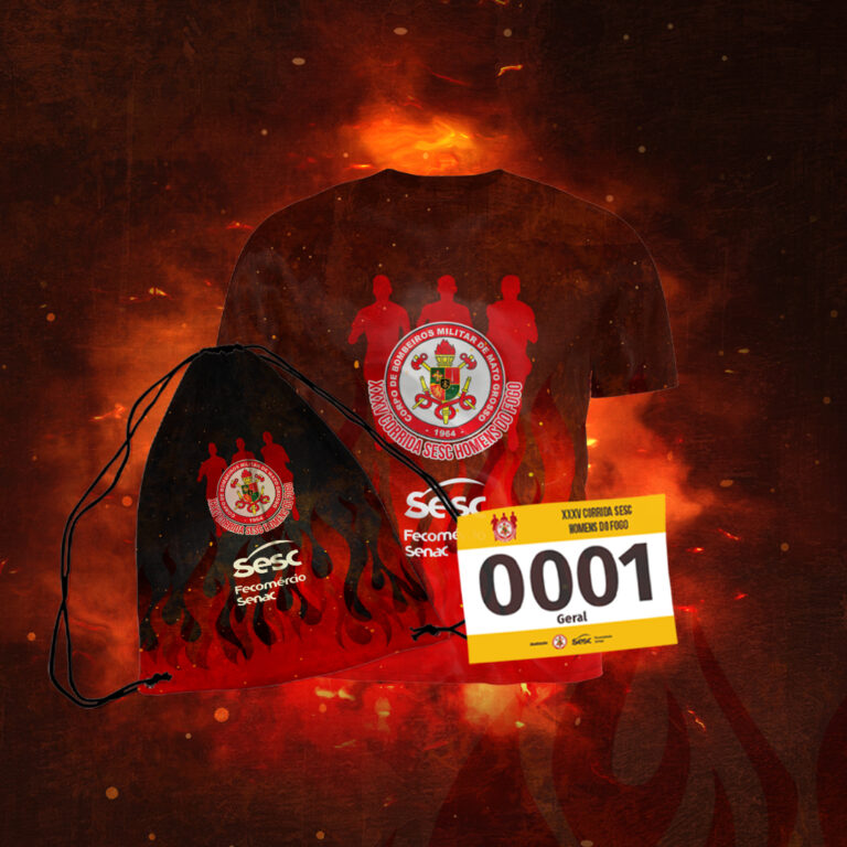 Retirada dos kits da ‘35º Corrida Sesc Homens do Fogo’ inicia nesta quinta (29) no Arsenal