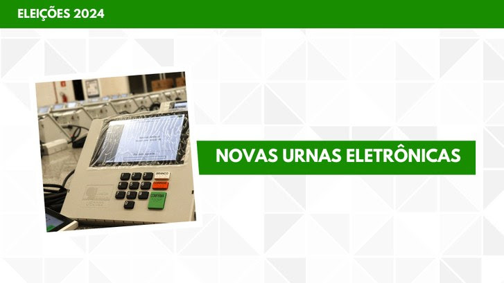 TRE-MT recebe mil urnas eletrônicas novas para as Eleições Municipais de 2024