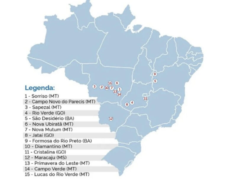 MT tem 3 municípios que lideram a produção agrícola no país; saiba quais são
