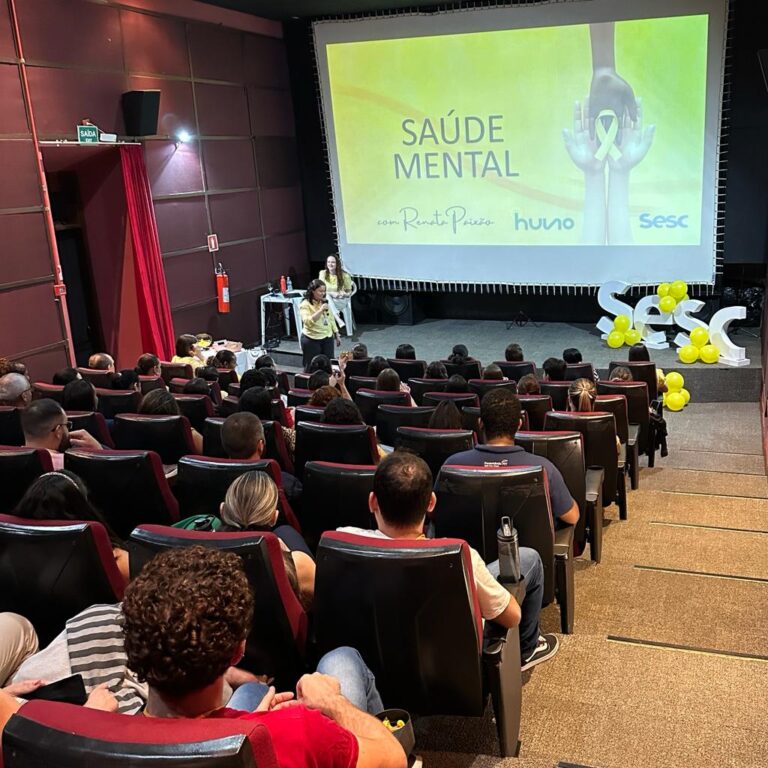 Sesc-MT reúne colaboradores em ação pela saúde mental