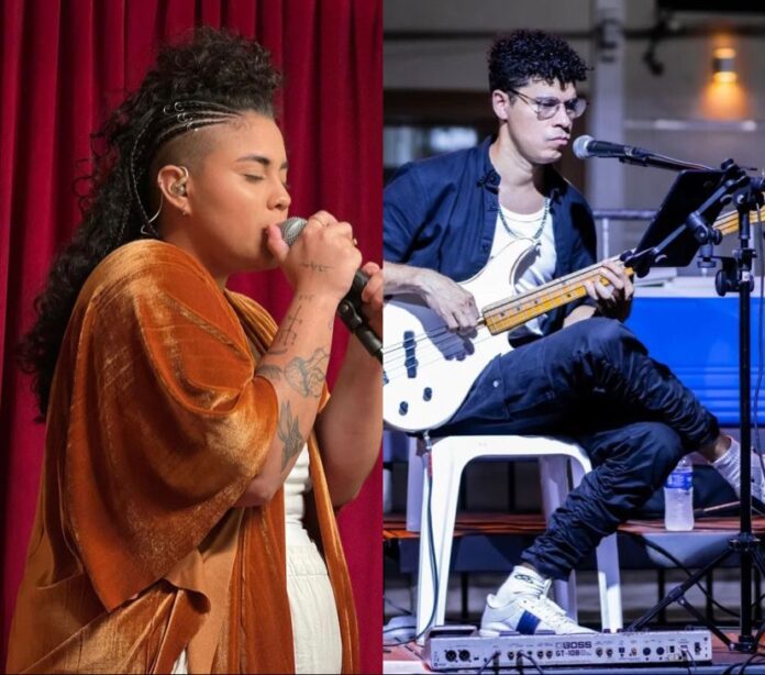 Bia Trindade e Wellington Berê