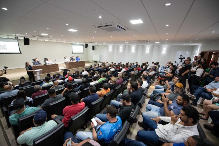 Mais de 100 representantes de empresas do setor de desmonte participam de evento de alinhamento no Detran-MT