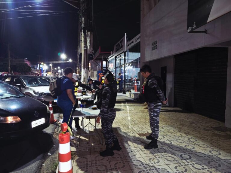 Operação Lei Seca termina com seis presos em Várzea Grande