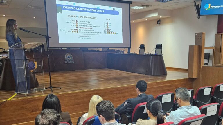 Justiça Eleitoral oferece treinamento sobre sistema de cotas no horário eleitoral gratuito